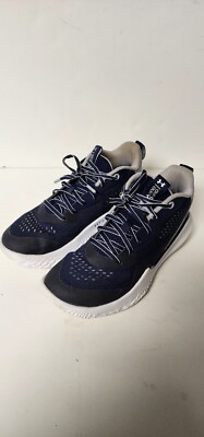 Under Armour Flow Breakthru 2 Womens Basketball Running Shoes Navy Size US 8.5