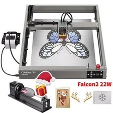 Creality 22W Laser Engraver Higher Accuracy Engraving Machine with Rotary Roller