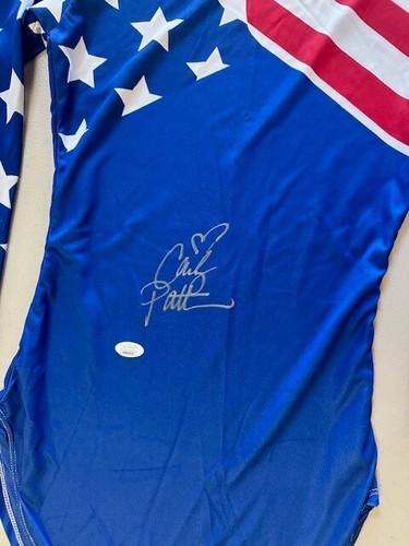 Amerikanische Turnerin Carly Patterson signiertes Singlet mit JSA COA - Bild 2 von 2