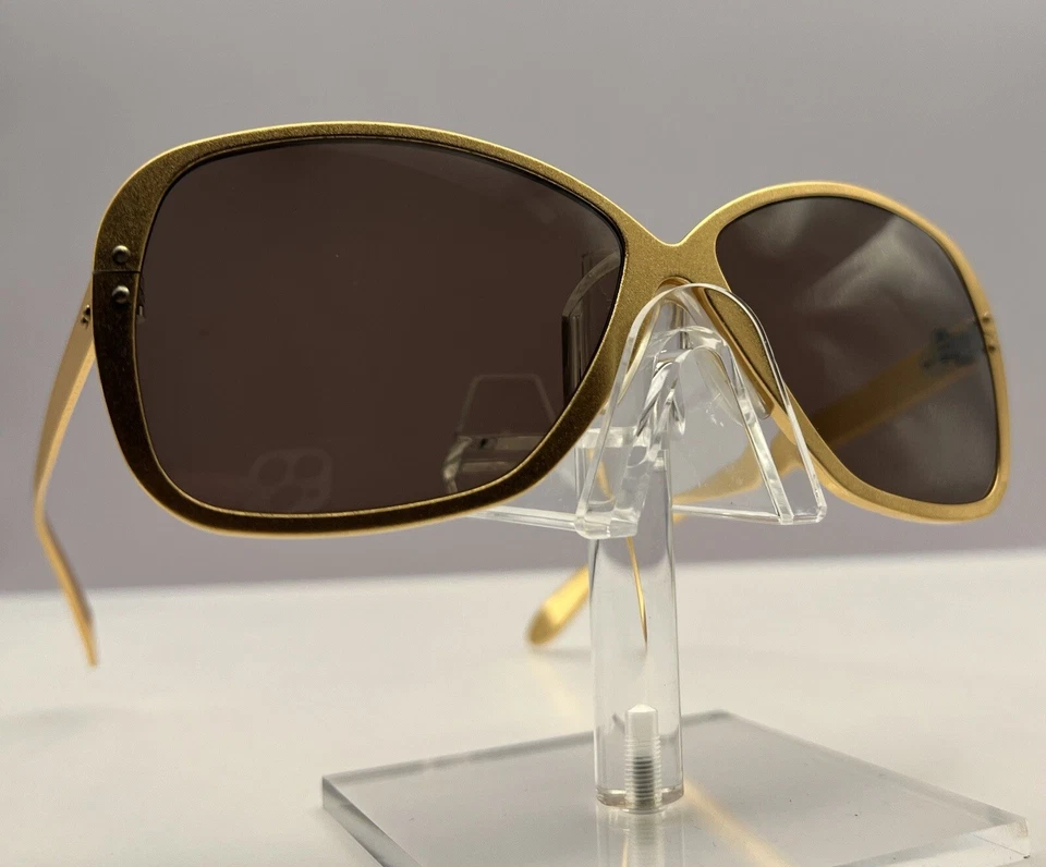 Marco de aluminio japonés vintage revivido con lentes personalizadas Berko’s Design TOTALMENTE NUEVAS Foto 4 de 4