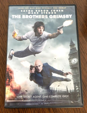 The Brothers Grimsby DVD Sasha Baron Cohen/ case/ fast ship/ tracking