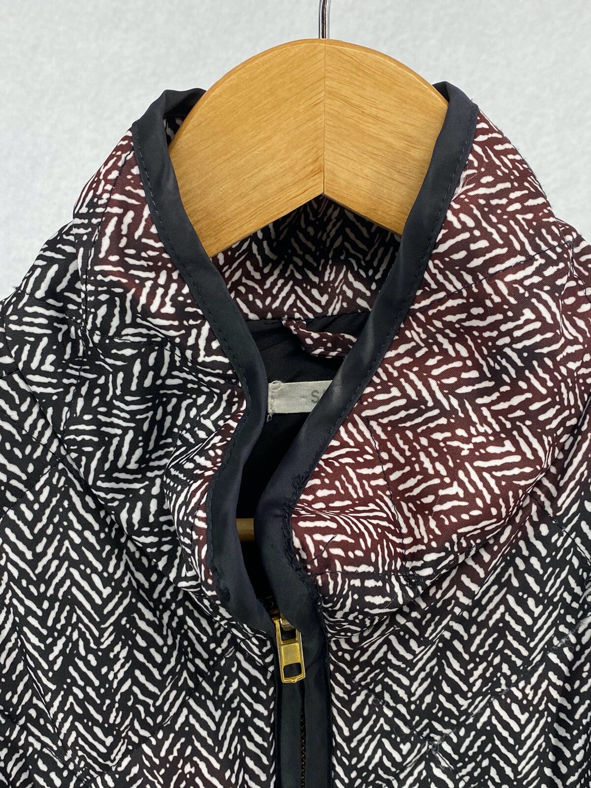 San Joy L Vest Full Zip Lined EUC (W4065-F1)