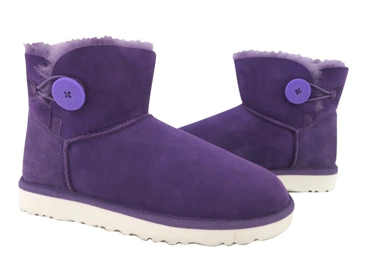 UGG パープル スエード ムートンブーツ UGG ムートンブーツ パープル