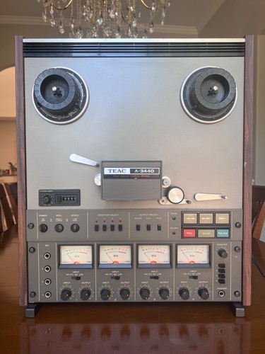 Vintage TEAC A-3440 4 Channel Vintage Reel to Reel Excellent Condition.