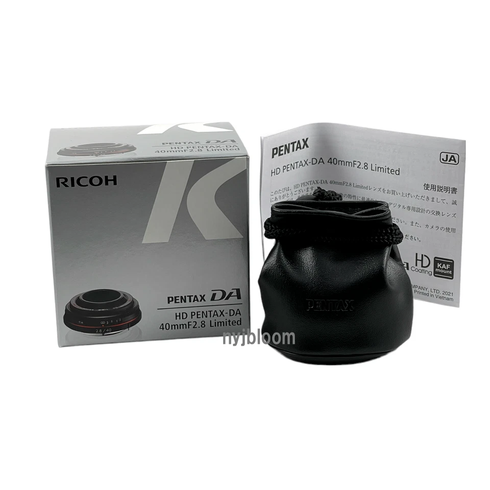 New PENTAX HD Pentax DA 40mm f/2.8 Limited Lens (BLACK) for Pentax K Mount - Image 2 of 4