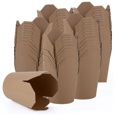 Asiabox Faltbox Nudelbox 750ml Dönerbox Take Away Essensbox Pappe To go 65x