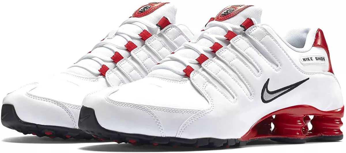 NEW Nike SHOX NZ Running Shoes Torch Sneakers Red 378341-110 |