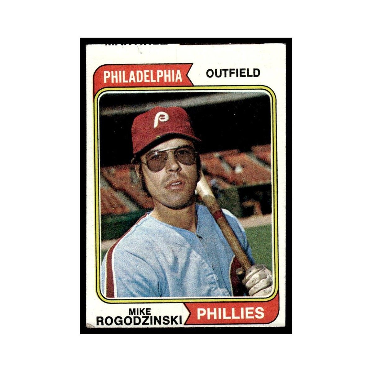 スポーツ選手 baseball card 1974 Topps Baseball Card Mike Rogodzinski RC Phillies #492 | eBay