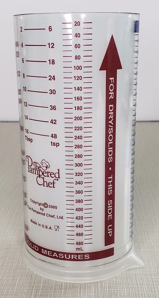 The Pampered Chef Measure-All Cup For Liquid, Dry, & Solid Ingredients - Image 2 of 3