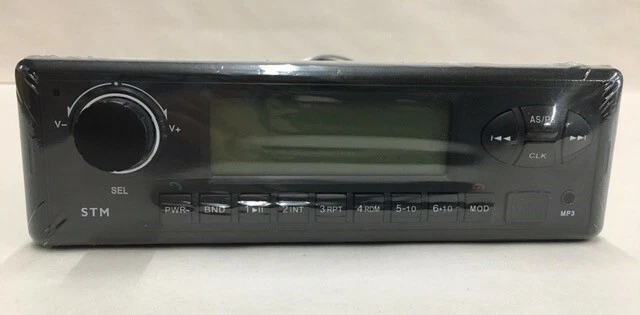 Radio de 24 voltios para excavadora John Deere o HITACHI AM/FM/WB/USB/Auxiliar/Bluetooth Foto 4 de 4