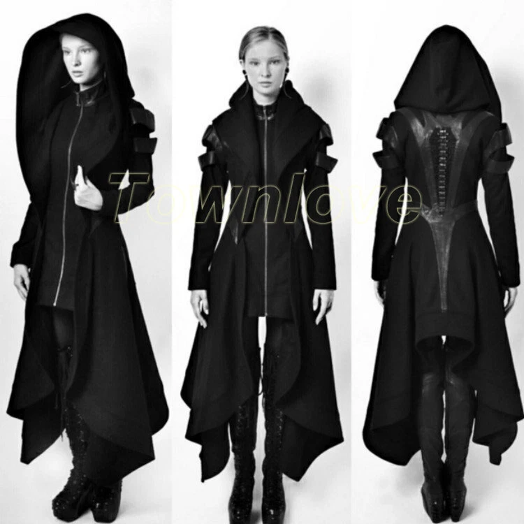 Gothic hooded best sale jacket