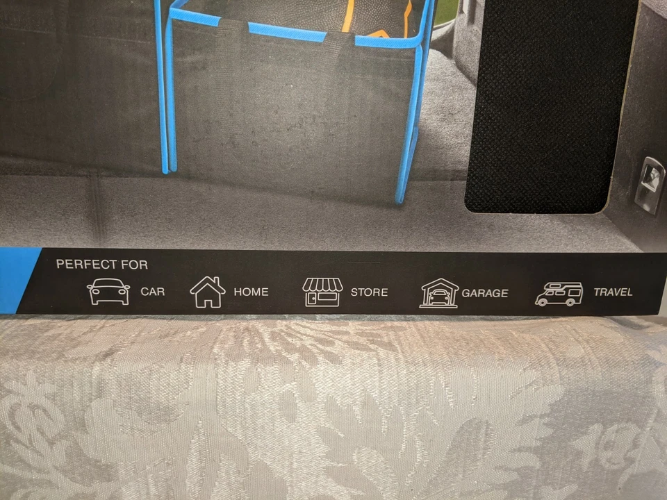 Modular Organizer 6 Pc Set - 3 Collapsible Organizers And 3 Insulated Bags - Image 3 of 4