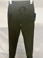 Wild Fable Women s High Waist Leggings Joggers with Pockets Olive Green - Size S