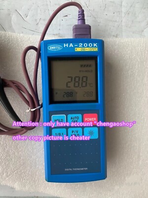 1PCS Used ANRITSU HA-200K thermometer by Fedex or DHL #N9645 YF | eBay