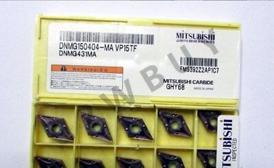 10PCS/box MITSUBISHI DNMG150404-MA VP15TF DNMG431MA Carbide Insert NEW