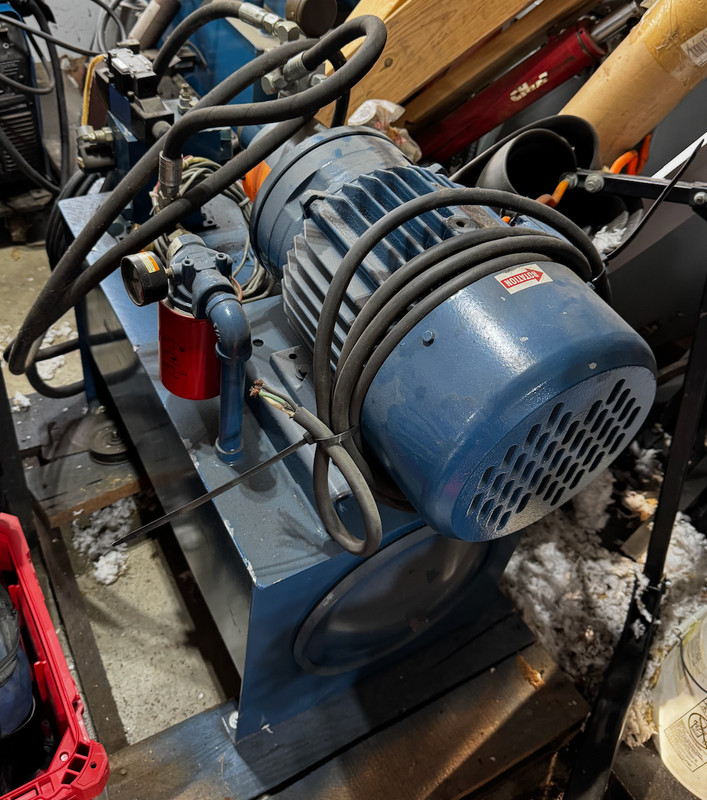 7.5HP Rex Hydraulic Power Unit with D03 Solenoid Valve They both work PERFECTLY