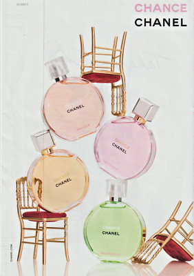 Chanel Print Ad 7.5''x11'' Chance Chanel Eau Vive Tendre Fraiche for Frame
