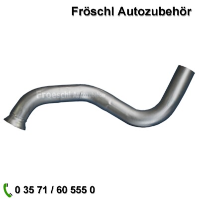 Auspuff Hosenrohr Abgasrohr Mittelrohr für Mercedes Atego 715 717 815 817 neu k*