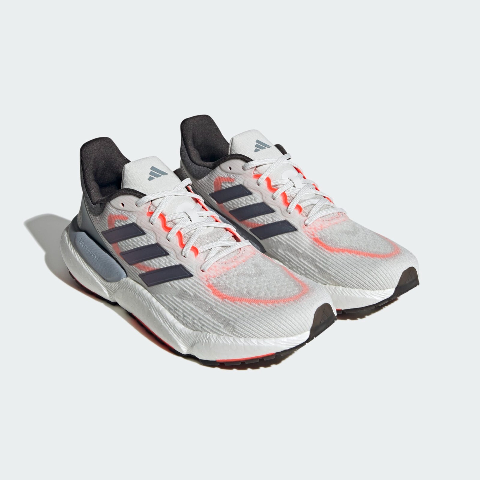 Tênis Solarboost 5 Adidas - Cinza+Vermelho