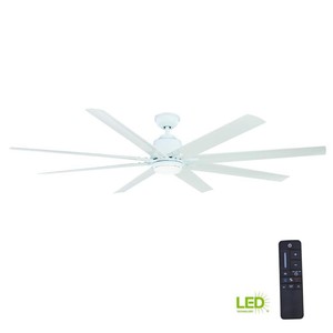 Ceiling Fan Kensgrove 72 In Led Indoor Outdoor White Light Kit W