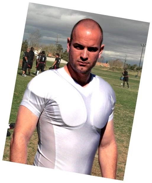 Buff Muscle Padded Shirt for any Halloween Superhero Costume Men