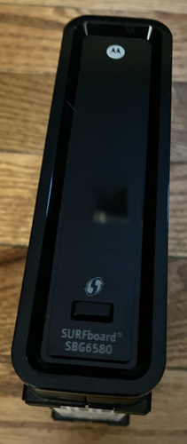 Motorola SBG6580 Wireless Cable Modem Router Internet WiFi Comcast No PowerSuppy - Picture 13 of 24