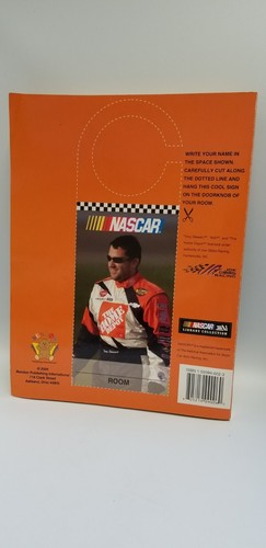 NASCAR Jumbo Coloring and Activity Book Tony Stewart #20 race car Home Depot - Picture 2 of 12