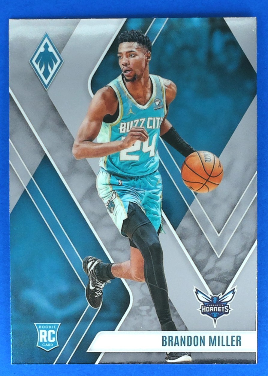 2023-24 Panini Phoenix Brandon Miller #273 BASKETBALL CARD Hornets RC