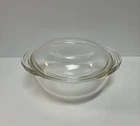 Pyrex #022 Vintage 1 Qt Casserole Dish with Lid Oven Microwave Safe no chips