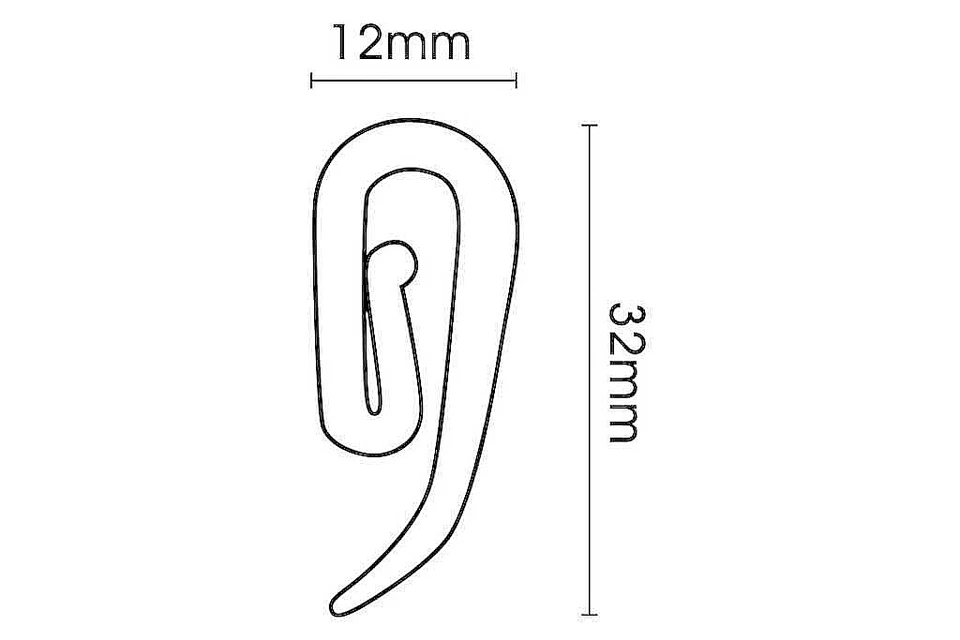 Genuine SWISH brand white curtain tape hooks High quality plastic nylon hook - Image 2 of 3