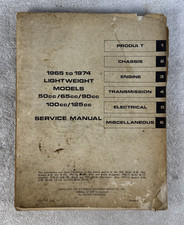 1965 TO 1974 HARLEY DAVIDSON LIGHT WEIGHT MODELS 99498-74