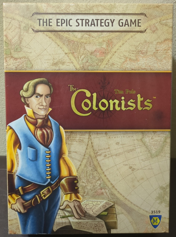 The Colonists Board Game NEW Sealed Mayfair Games Epic Strategy Game