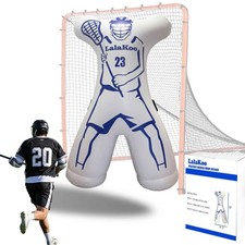 Nadmuchiwany manekin lacrosse rama bramki NIE jest dołączona manekin lacrosse obrońca d...