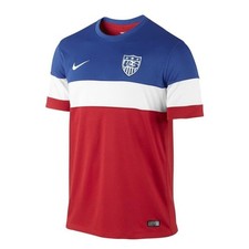 NIKE USA 2014 STADIUM AWAY YOUTH JERSEY - RED/ROYAL/WHITE