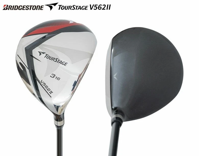 Bridgestone TourStage V562II Fairway Wood 3W 5W 2pcs Set S-Flex FUBUKI V562II RH - Image 2 of 4