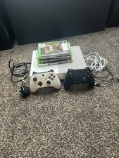 Xbox One S 1tb Great Condition Tested And Working With 2 Controllers power cable