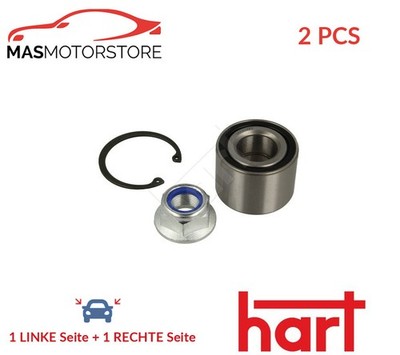 RADLAGERSATZ RADLAGER SATZ PAAR HINTEN HART 900 238 2PCS H NEU OE QUALITÄT