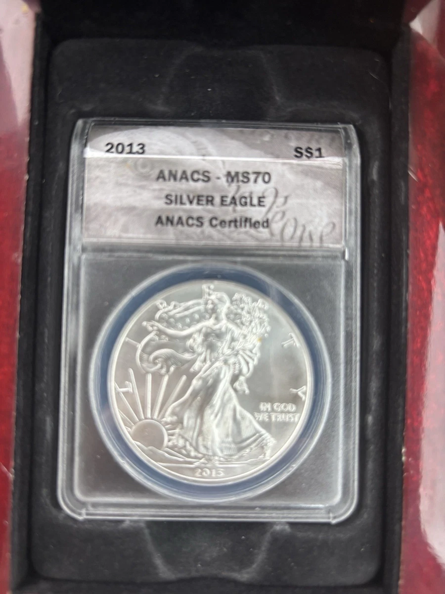 American Eagle MS 70 Graded 2013 Silver Bullion Coins for sale | eBay