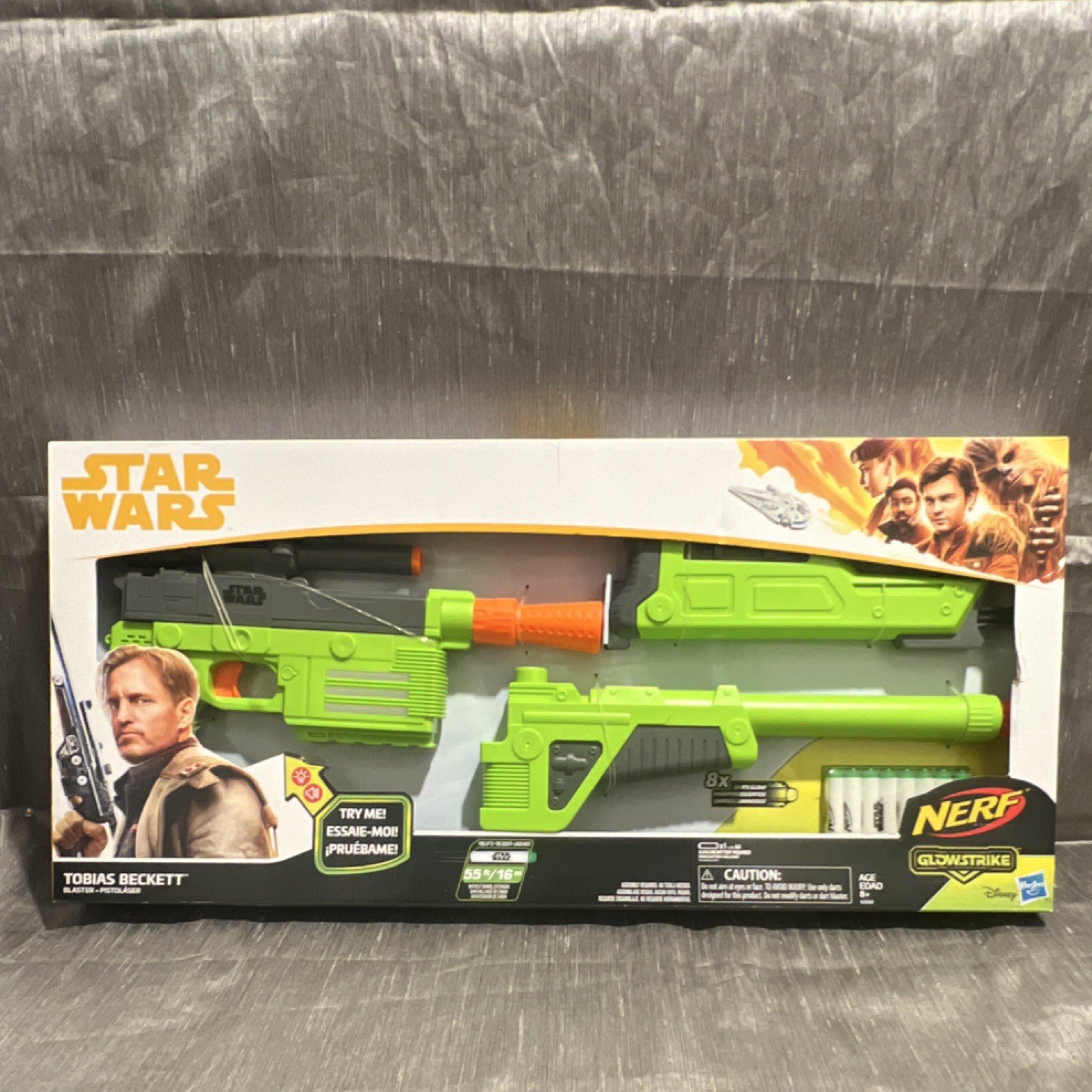 NERF Star Wars Glowstrike Tobias Beckett Dart Gun Blaster 20