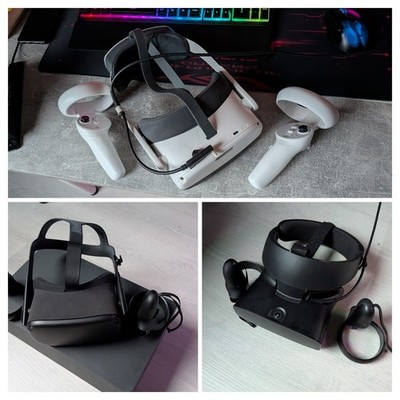 VR-Paket: Pico Neo 3 Link + Oculus Quest + Oculus Rift S inkl OVP, Transportcase