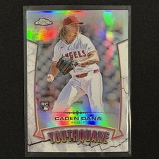 2025 Topps Chrome - Youthquake Caden Dana (RC) #YQ-36 - Angels