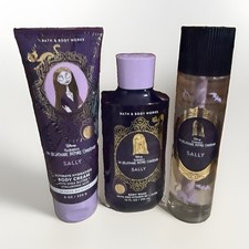 NIGHTMARE BEFORE CHRISTMAS Bath Body Works Sally 3 Piece Set Mist Gel Cream