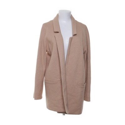 Mango Basics, Mantel, Damen, Größe: S, Beige, Polyester/Wolle, Fischgräte #PQb