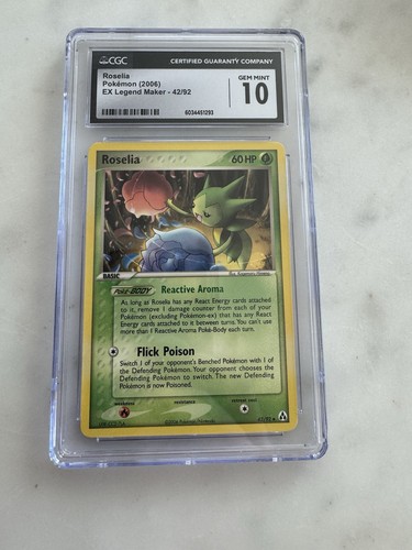 Roselia graded CGC 10 for sale on eBay