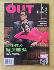 Out / The Advocate Magazine March / April 2026 LGBTQ Dan Levy Taylor Ortega NEW