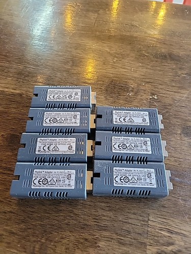 Lot Of 7 PL-PA011 Phylink Adapter 10Mb LAN Media Convert RJ11 to RJ45 V