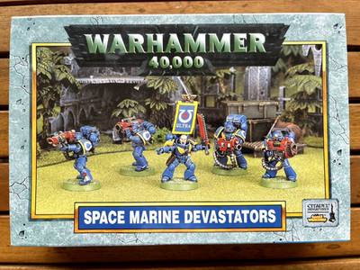 Warhammer 40K Space Marine Devastators NIB Metal - Rare OOP, Citadel 1999