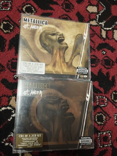 St. Anger by Metallica 2xsingle (CD1 And Cd2