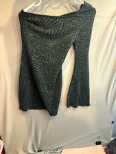 Windsor Pristine Shine Glitter One Sleeve Mini Dress Women's XS Green Formal