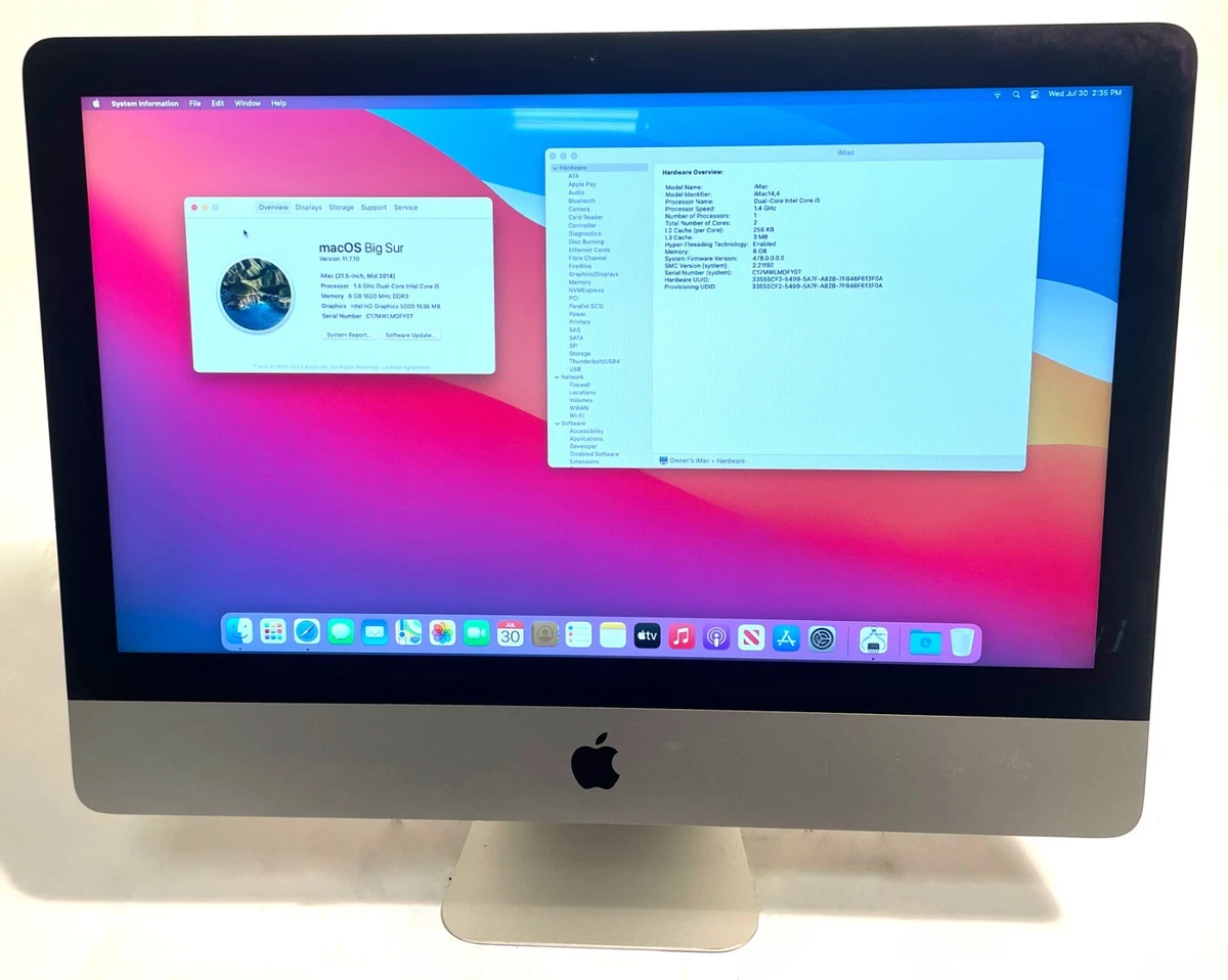 Apple iMac 2014 Apple All-in-Ones-In - One Computers for sale | eBay